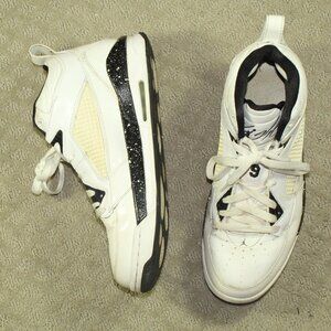 Men's Size 9 - Jordan Flight 9 White Black Sneakers